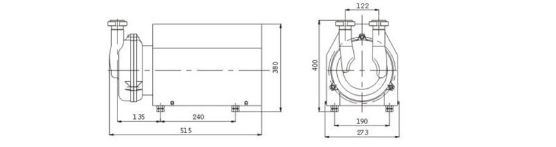 4Kw-20T-24m 回程泵（自吸泵） Return pump(self-priming pump)